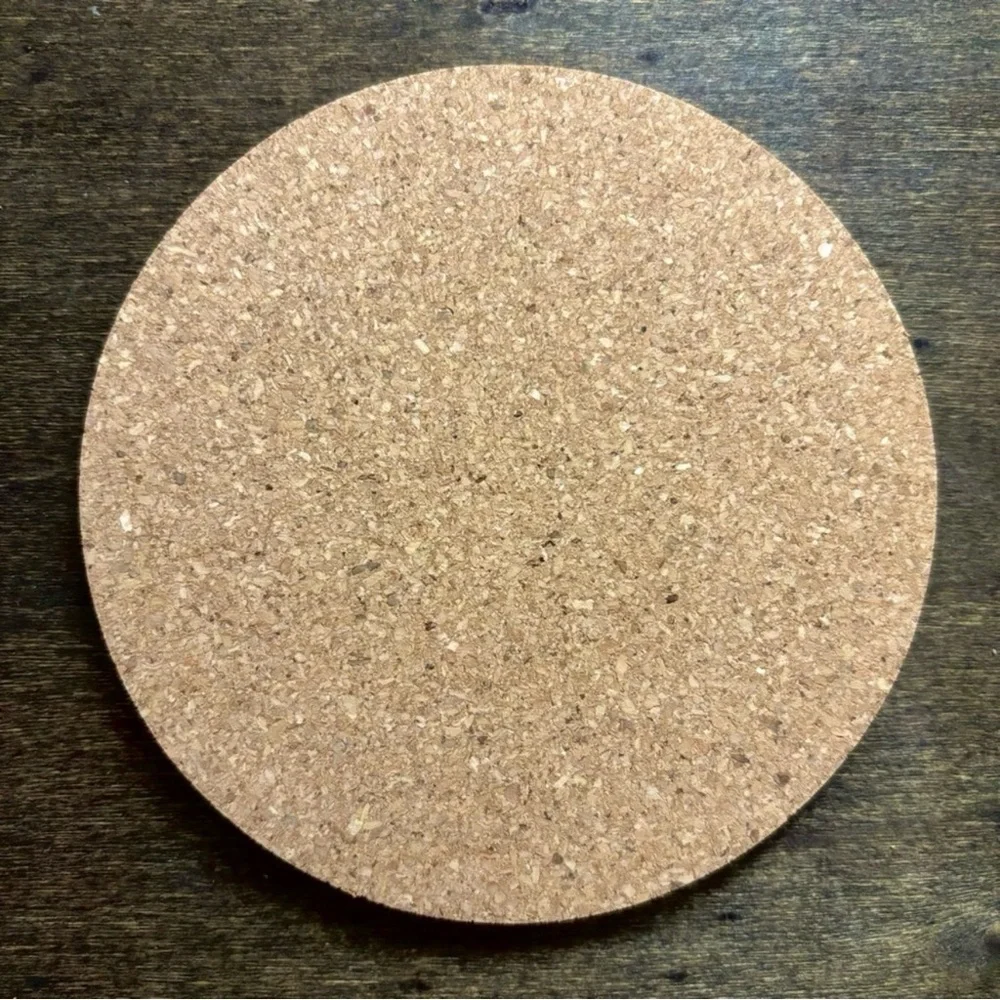 Real Madrid Logo Laser Engraved Cork Coaster